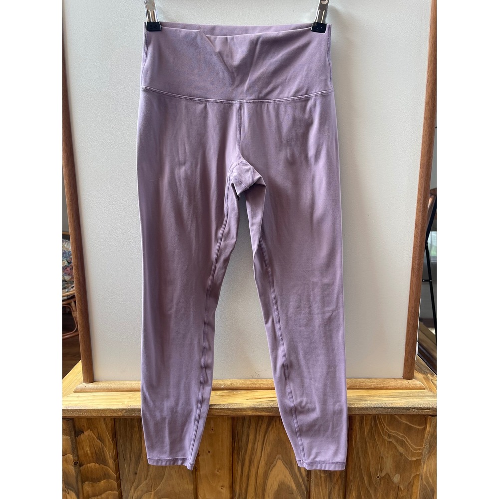Zyia Active Leggings Womens 2 Purple Good High Rise Compression Yoga Pants